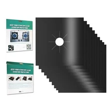 Protectores antiadherentes reutilizables para quemadores estufa (paquete de 10)