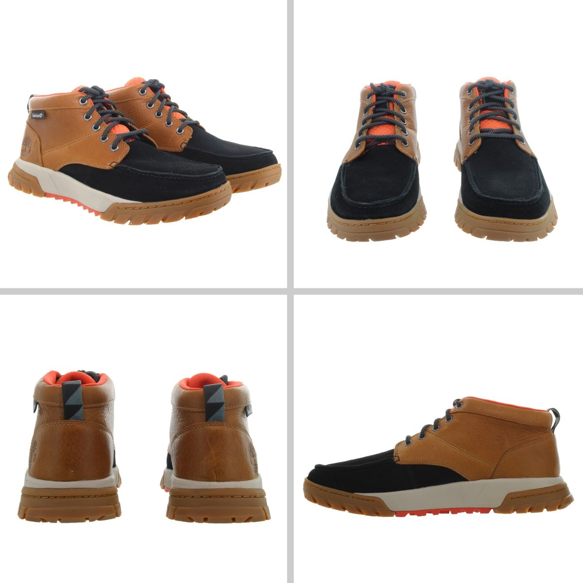 Timberland Men\'s Black Nubuck Chukka Trail Boot Amazon.com | Timberland Men main image 3