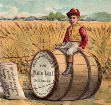 1880s-90s Shellabarger's White Loaf Daily Bread Flour F188