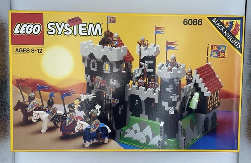 LEGO 6086 Castle Black Knights Dungeon Master's Castle New and Sealed from 1992