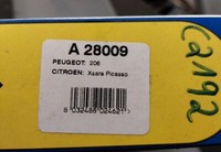 Luftfilter Purolator A28009 Filtereinsatz CitroËN Peugeot Picasso Xsara 206
