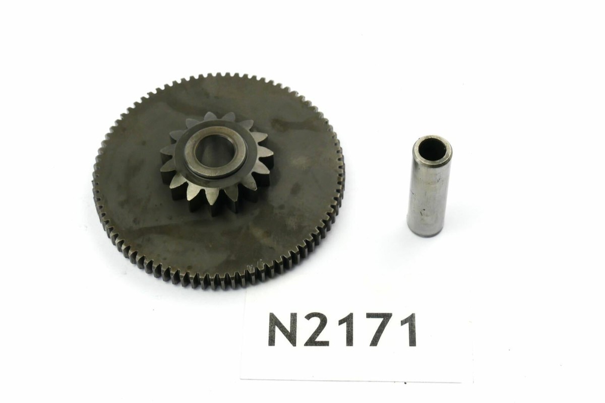 Kawasaki ZX 10 ZXT00B BJ 1988 - Starter gear pinion auxiliary gear
