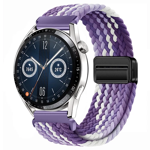 Correa de reloj de pulsera magnética de nailon trenzado de 18 mm 20 mm 22 mm correa de liberación rápida - Imagen 110 de 169