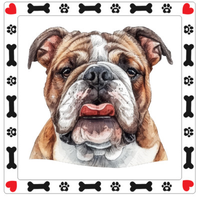 Serrano Bulldog Sticker Decal A1106