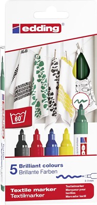 Edding Marker Stifte Weiß Gold Silber Permanent Lackmarker Metallic wasserfest