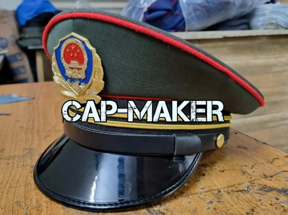 Chinese People s Armed Police Force Officer s Visor Cap Chinese