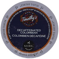 Timothy's Colombian Decaf Coffee Keurig K-cups, 24 Count, New, Free Shipping on sale Timothy's Colombian Decaf Coffee Keurig K-cups, 24 Count, New, Free Shipping on sale
