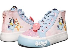 New Bluey Toddler Girls' High Top Shoes 6 7 8 9 10