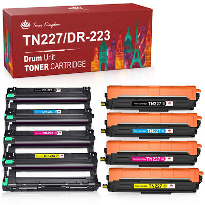 E.T. XXL Toner im Set 5X kompatibel für Brother HL-L3210CW HL-L3230CDW HL-L3270CDW HL-L3280CDW ersetzt TN-243/TN-247
