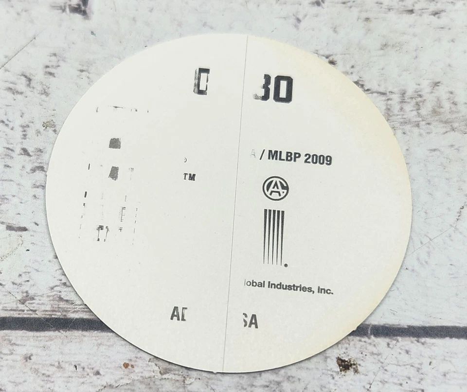 MLB Baseball Vending Machine Stickers Baseball 2009 Prismatic Lot (46) - Image 4 of 4