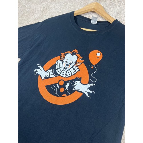 Ghostbusters IT Pennywise T-Shirt Fruit Of The Loom Gr. M Grafik Tee - Bild 6 von 9