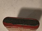 Prince Albert Crimp Cut Pipe Cigarette Tobacco Tin Can Pocket Vintage Metal Red — photo 5