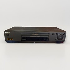 Sony SLV-N77 VHS Video Cassette Recorder Black Hi-Fi Stereo VCR Composite RCA