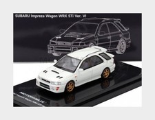 MOTORHELIX M67102 Subaru - Impreza WRX SW Station Wagon 2001 - White - 1/64