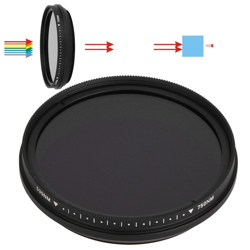 FOTGA 58mm Optical Infrared Lens Filter 530-750nm For DSLR Camera IR Photograph - Picture 1 of 12