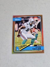 Jason Taylor 2018 Panini Classics #145 Timeless Tributes Orange #/15 65578