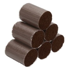 12 Rolls Latch Hook Yarn, Latch Hook Kit Yarn Hook Rugs Crochet, Brown Black