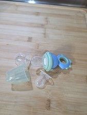 Baby Fruit Feeder Dinosaur Silicone Fresh Food Nibbler Teether BPA Free