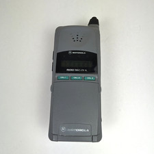 Vintage Motorola Micro T-A-C Lite XL Flip Phone - Classic AT T Wireless Services