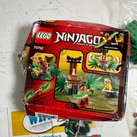 LEGO Ninjago: Master of Spinjitzu 70752 Jungle Trap Building Toy Set for Kids