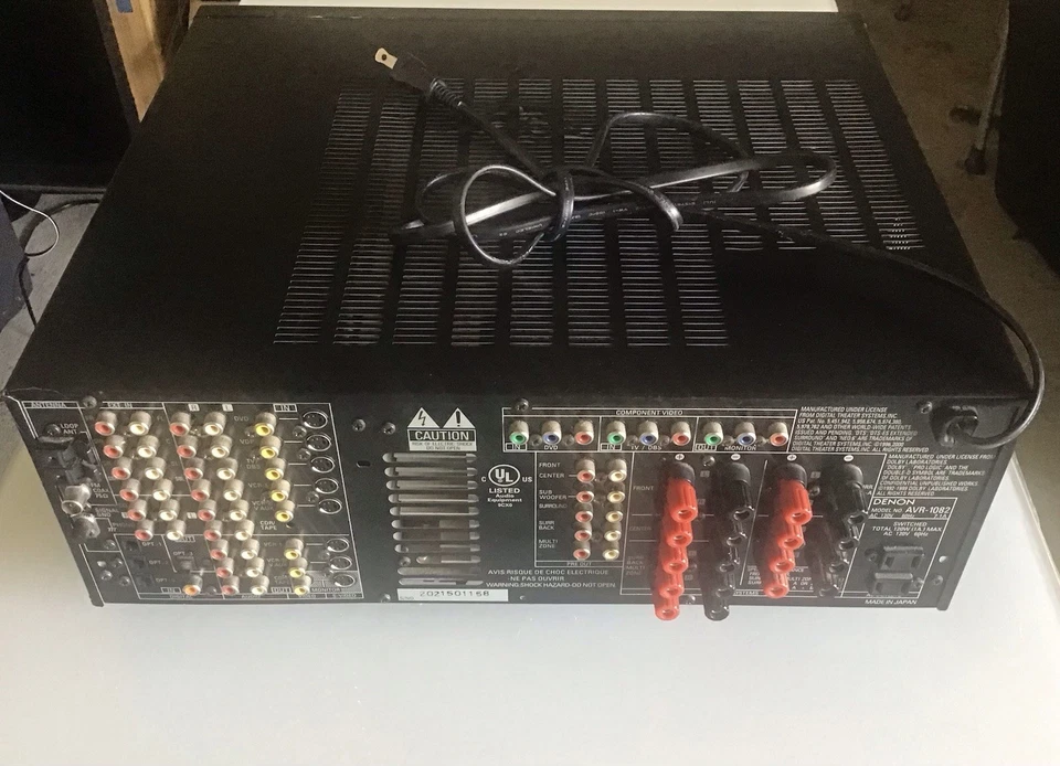 Denon AVR-3802 Stereo Tuner Digital Precision Audio Surround Sound Receiver - Image 3 of 4