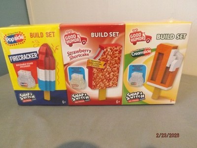 Snap & Switch Ice Cream Trio Build Sets NEW