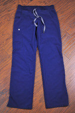 FIGS Kade Straight Leg Cargo Scrub Pants Navy Women's XS