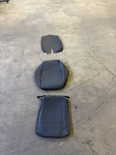 2007-2013 Chevrolet Silverado Gmc Sierra Black Leather Jump Seat Covers