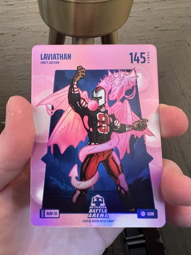 2025 Bo Jackson Battle Arena Laviathan Bubble Gum Foil SP #BGBF-55- Zach Lavine