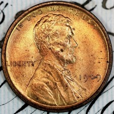 1909 VDB PRISTINE+ BLAZING RED GEM BU MS LINCOLN PENNY DC413 FROM MATTHEWS HOARD