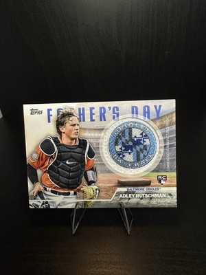 Topps 2023 Series 2 Adley Rutschman Father's Day Team Patch RC #FD-AR