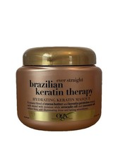 OGX Ever Straight Brazilian Keratin Therapy Hydrating Keratin Masque 8 oz New