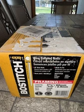 Stanley Bostitch S8D Plain Shank Nails 2-1/2" , .113 Shank , 2000 Nails S8D113