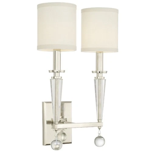 Crystorama Lighting - Two Light Wall Mount - Wall Mount - Paxton - Two Light - Picture 2 of 4
