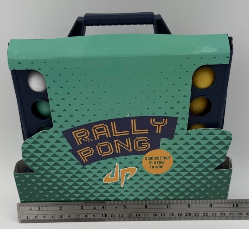 Dude Perfect Rally Pong Game 2024 Booster Enterprises New In Box Connect Four - Image 4 of 4