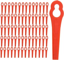 100Pcs Plastic Blades Replacement for STIHL Polycut 2-2 Polycut 3-2 FSA 45 FSA 5