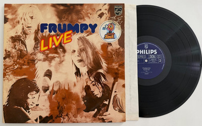Frumpy ''Live'' Gatefold 2xLP - German Press Philips 6499 210 Psych 1973 ~ Prog NM