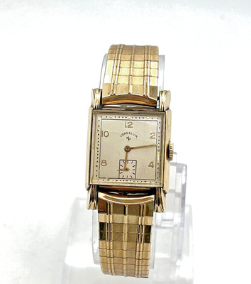 Lord Elgin 14K Gold Filled Apex Men's Manual Wind Watch-Not Working-As Is Vtg