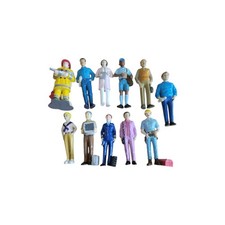 Lakeshore Learning Community Block Play People Multi Cultural Figures Lot of 11