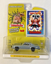 Greenlight 1977 Chevy Chevelle Malibu Diecast 1:64 Garage Series Collectible Car