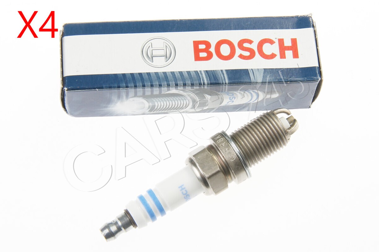 BOSCH Spark Plug x4 Petrol For MERCEDES A Class W168 W202 1.4-6.0L 1991-2006