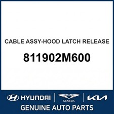 Hyundai Genesis Coupe 2012-2016 Kabel Montage - Motorhaubenverriegelung Relea...