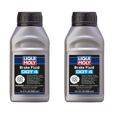 Liqui Moly 1L Brake Fluid DOT 4 (2x500ml)