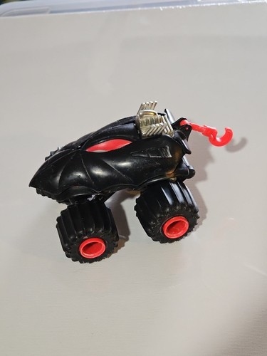 1992 Mattel Attack Pack "DarkClaw" With Hook Black Monster Jam Truck Hot Wheels