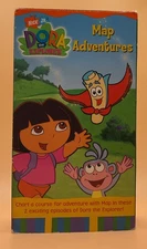 Dora the Explorer - Map Adventures VHS 2002 **Buy 2 Get 1 Free**