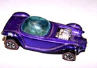 Hot Wheels Redline Beatnik Bandit Purple  1967 Hong Kong Rare