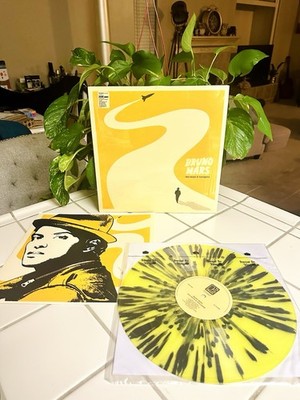 Bruno Mars Doo-Wops & Hooligans LP USA 2024 Yellow Black Splatter Vinyl MINT!!*