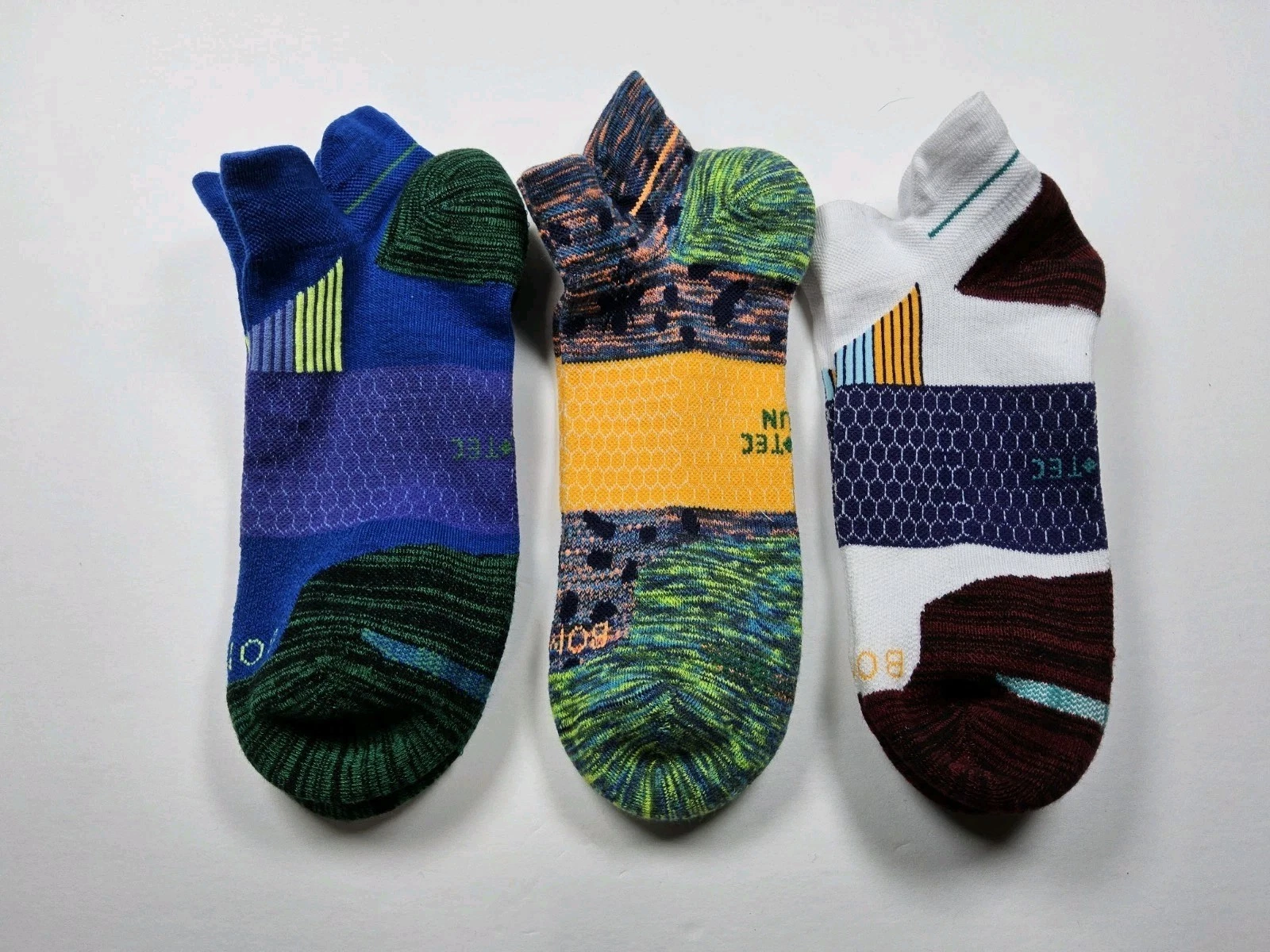 Bombas Hex-Tec Athletic Ankle Socks Lot Of 3 Pairs Size XL
Opens in a new window or tab