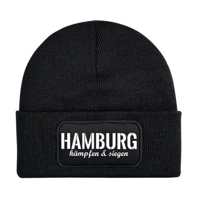 Hamburg Kämpfen & Siegen Mütze | Moin Wintermütze | Patch Beanie M3