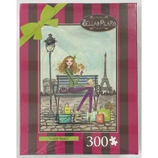 Bella Pilar Shop Paris 300 Piece 18.9" x 26.38" Puzzle - BRAND NEW / SEALED
